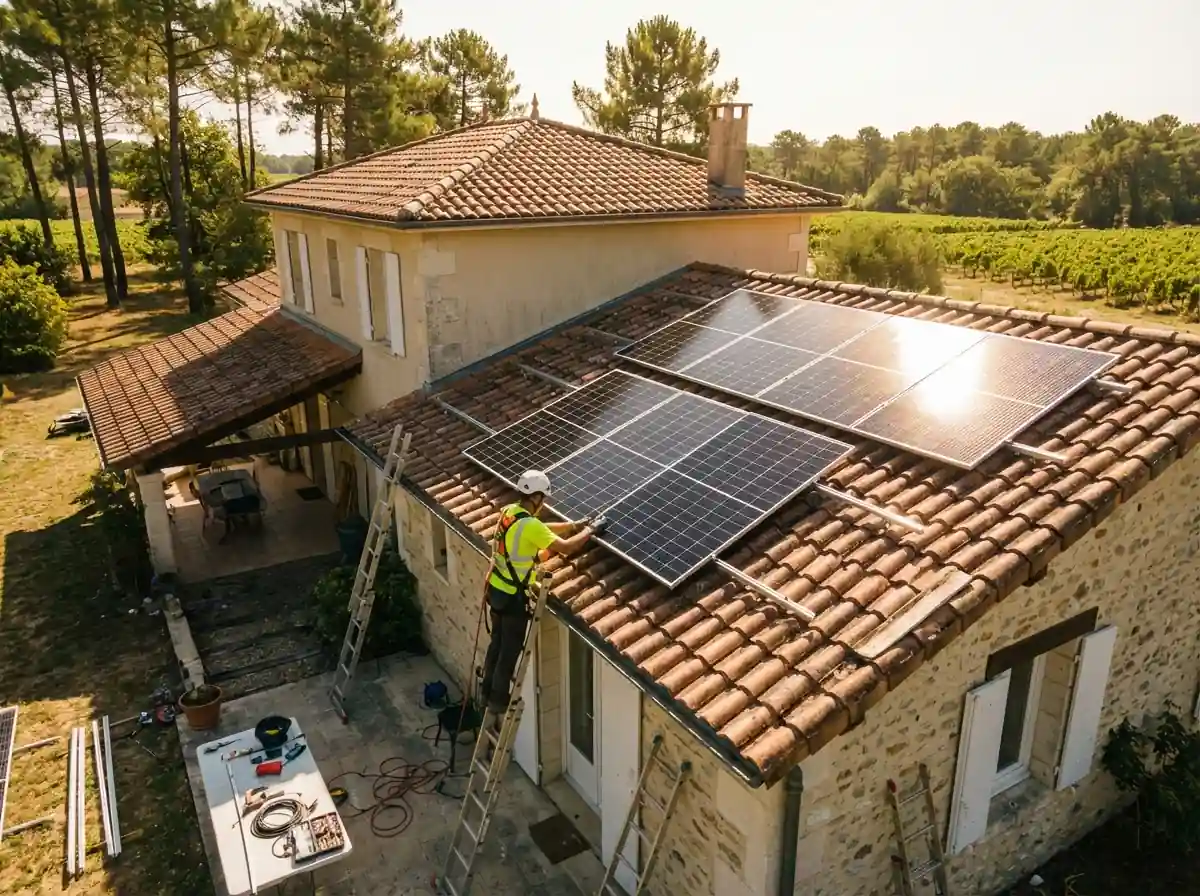 Installation de Panneaux Solaires Biganos